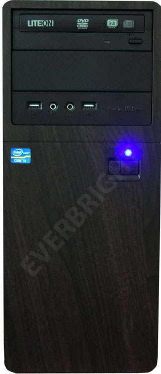 STYLISH WOOD FINISH DESKTOP PC {3rd Gen} CORE i5 3.2GHz, 4GB RAM, 1TB HD, 500W PSU, DVD WRITER ETC