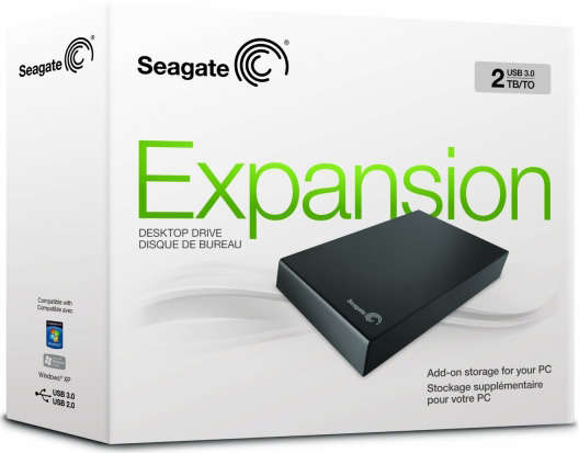 Seagate Expansion 2TB 3.5" Fastest USB 3.0 External Hard Drive (Brand New)