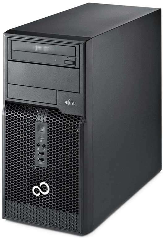 FUJITSU DESKTOP PC CELERON DUAL CORE 1.90GHz, 2GB RAM, 250 HD, 400W PSU, VISTA 64BIT, CARD READER