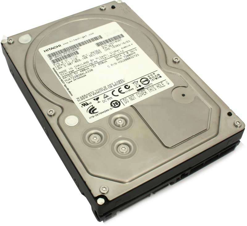 HITACHI 2TB *2000GB* FASTEST 7200RPM 3.5" SATA 3GB/s INTERNAL HARD DRIVE