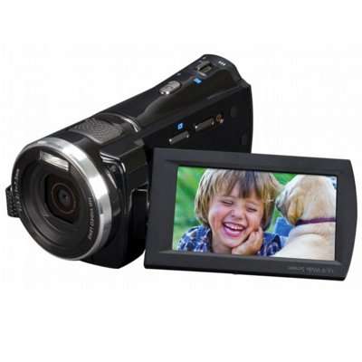 HP V5060H DIGITAL CAMCODER WITH TRIPOD, 4GB MEMORY CARD, REACHARGEABLE BATTERY, HDMI, POUCH ETC