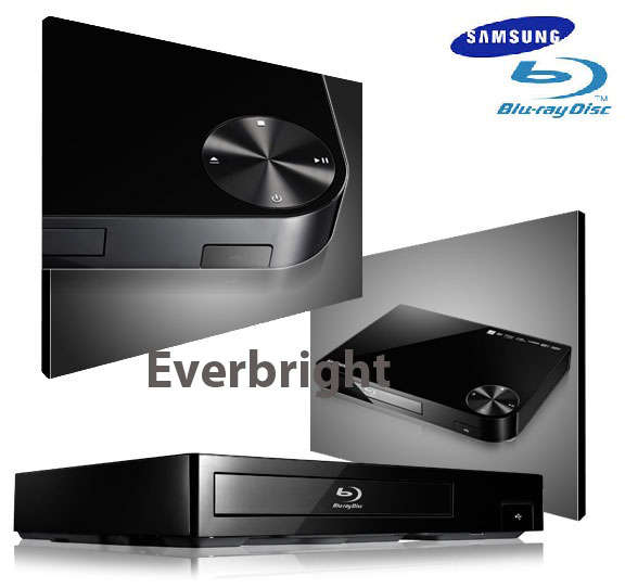 SAMSUNG BLU-RAY DISC / DVD PLAYER (SEE YOUR MOVIES THE WAY THEY WERE MEANT TO BE SEEN)