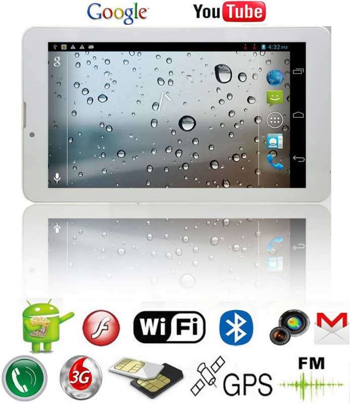 {HIGH QUALITY} 7" DUAL SIM ANDROID TABLET / SMART PHONE WITH GPS, BT, WiFi ETC (BRAND NEW)