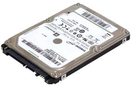 SAMSUNG 500GB 2.5" SATA HARD DRIVE