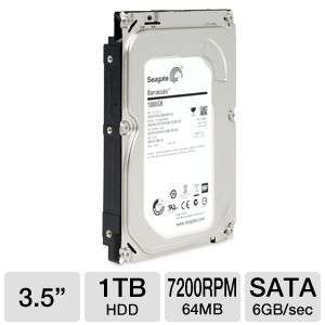 SEAGATE BARRACUDA **1TB** SATA3 FASTEST 7200RPM HARD DRIVE (BRAND NEW)