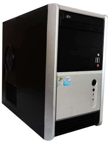 STYLISH DESKTOP PC CELERON @ 2.00GHz, 2GB RAM, 160GB HD(NEW), DVD-RW, LICENSED WIN VISTA BUS ETC