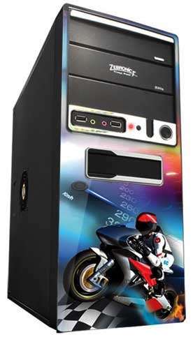 STYLISH 3D DESKTOP PC CORE i3 @ 3.40 GHz, 4GB RAM, 250GB HD, DVD-RW, LIC WIN 7,ETC
