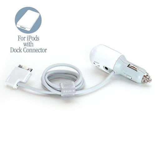 BELKIN IPOD AUTO KIT / CAR CHARGER FOR IPOD (BRAND NEW)