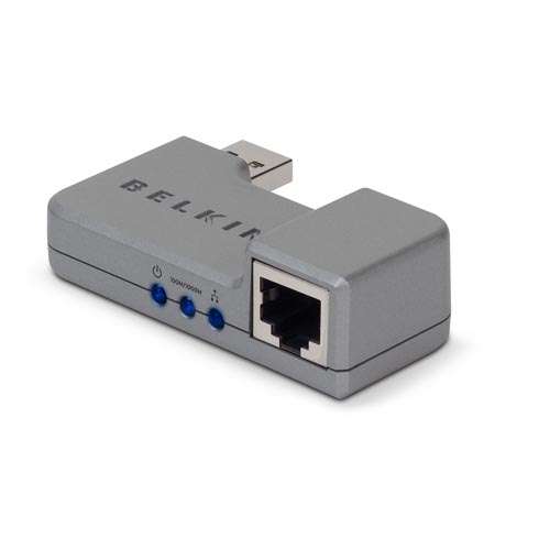 BELKIN GIGABIT (1000Mbps) USB 2.0 NETWORK ADAPTER (BRAND NEW)