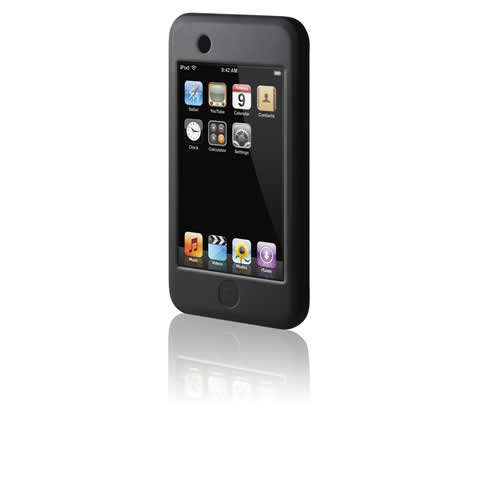 BELKIN SILICONE SLEEVE FOR IPOD TOUCH - BLACK (BRAND NEW)