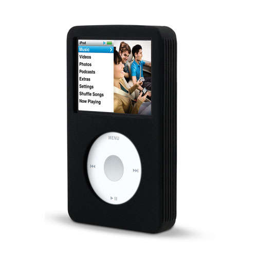 BELKIN SILICONE SLEEVE FOR IPOD CLASSIC - BLACK (BRAND NEW)