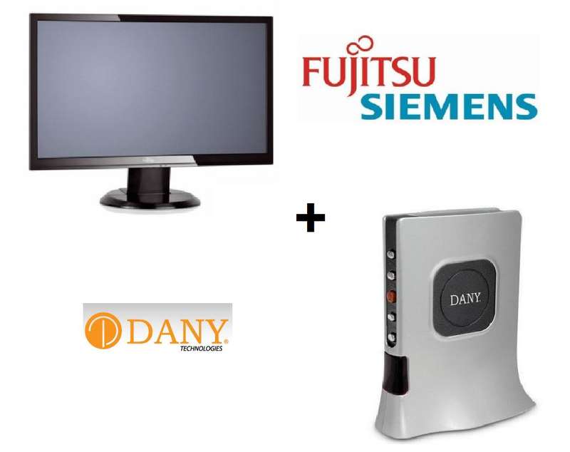 FUJITSU SIEMENS *20INCH*(50.8cm) LCD DISPLAY + DANY TV TUNER (BRAND NEW)