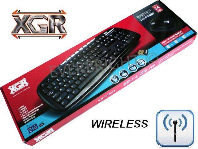 XGR 2.4GHz WIRELESS MULTIMEDIA COMBO (BRAND NEW)