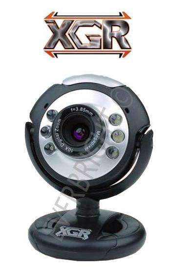 XGR 5MP WEBCAM WITH MIC, 6 LED LIGHTS *PERFECT FOR SKYPE* (BRAND NEW)