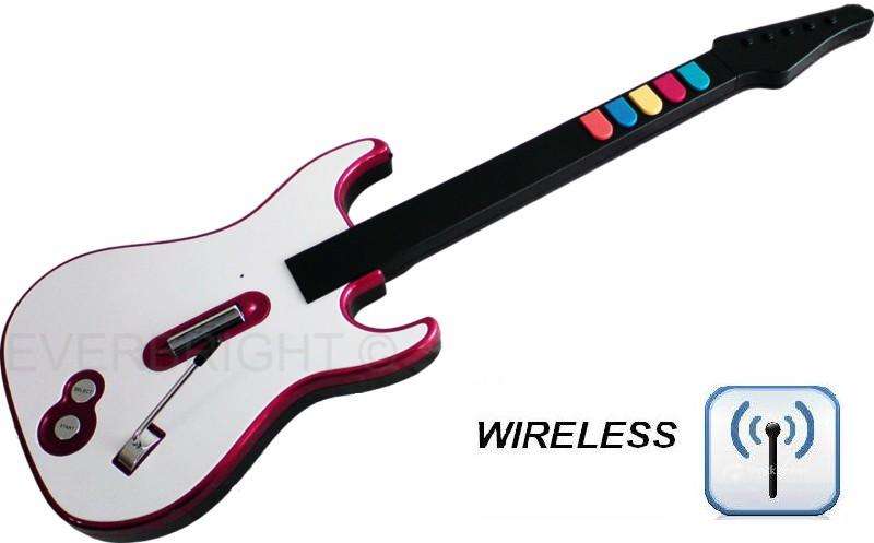 iSONIC IS-GT22 WIRELESS GAME GUITAR FOR PC/PS2/PS3/Wii (BRAND NEW)