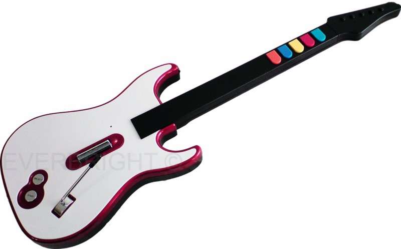 iSONIC IS-GT21 USB WIRED GAME GUITAR FOR PC/PS2/PS3/Wii (BRAND NEW)
