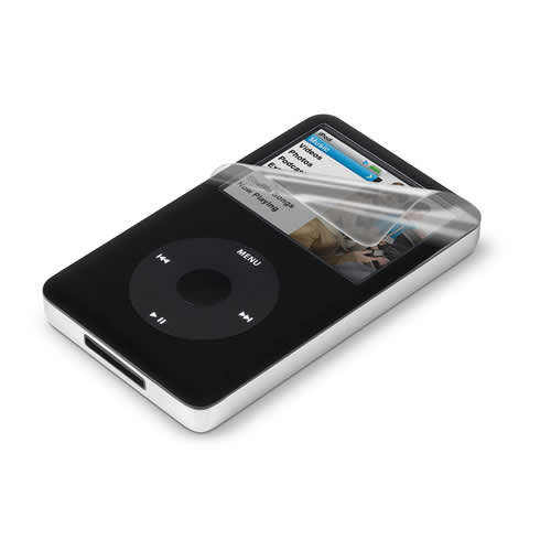 BELKIN IPOD CLASSIC  CLEARSCREEN OVERLAYS (BRAND NEW)