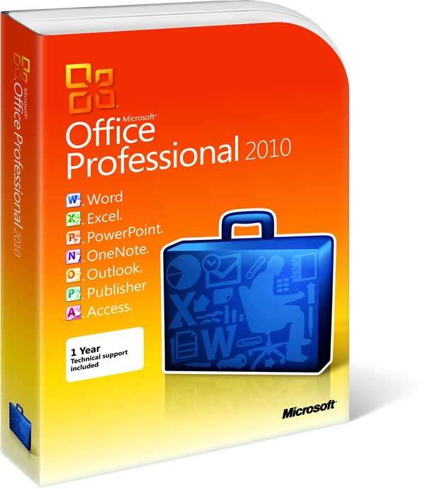 MS OFFICE 2010 PROFESSIONAL 32/64BIT (SEALED)