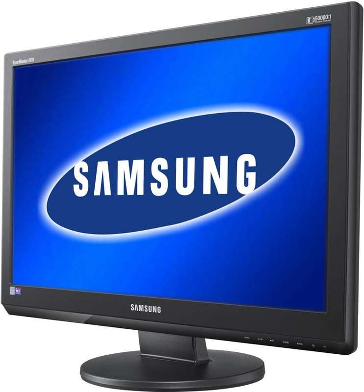 SAMSUNG FULL HD 24" (61CM) HUGE WIDE SCREEN LCD DISPLAY WITH SPEAKERS (BRAND NEW)