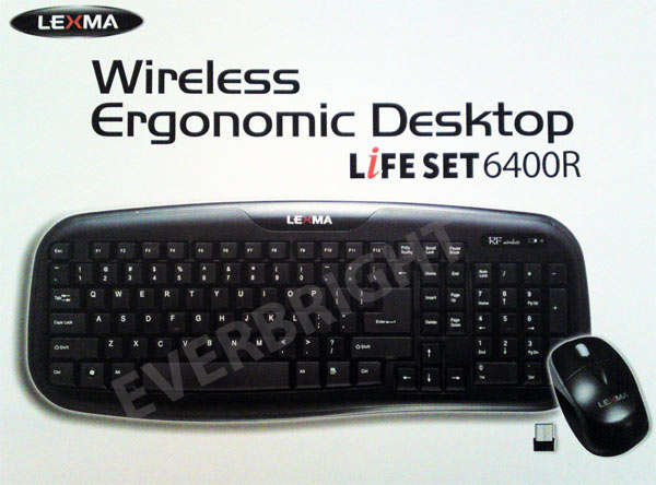 LEXMA STYLISH 2.4GHz WIRELESS MULTIMEDIA COMBO (BRAND NEW)