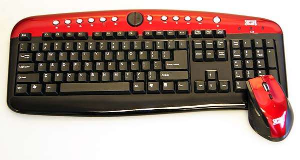 XGR STYLISH 2.4GHz WIRELESS MULTIMEDIA COMBO (BRAND NEW)