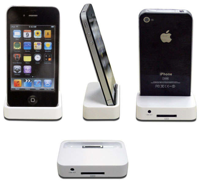 CHARGING / DOCKING STATION FOR iPHONE 4, 3G, 3GS (BRAND NEW)