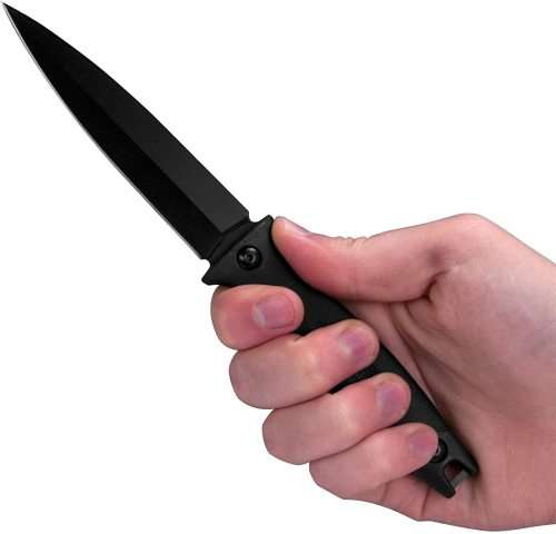Kershaw Knife Secret Agent w/Black Oxide Blade Finish - K4007 ( Genuine Kershaw )
