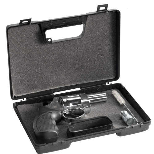 9mm Blanks Gun - Zoraki r2  3`` shiny chrome & * 10 x 9mm Blank Rounds - No License Required