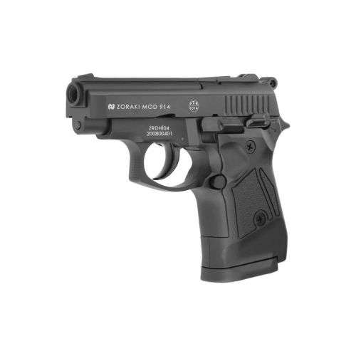 9mm Blanks Gun - ZORAKI 914 9mm Pepper Firing Hand Gun and - No License - Compact