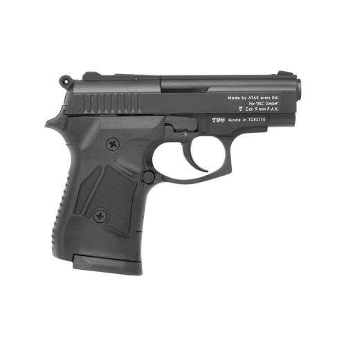 9mm Blanks Gun - ZORAKI 914 9mm Pepper Firing Hand Gun and - No License - Compact