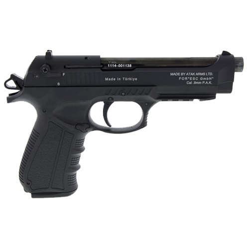 9mm Blanks Gun - ZORAKI 918, 9mm Pepper Firing Hand Gun - Looks Like Beretta 92fs - No Lisence Requi