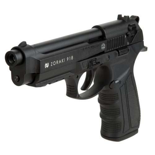 9mm Blanks Gun - ZORAKI 918, 9mm Pepper Firing Hand Gun - Looks Like Beretta 92fs - No Lisence Requi