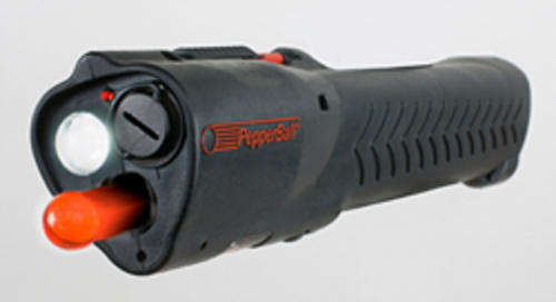 Pepperball Gun / Flash Launcher - 5 Shot Torch & Laser Pepperball Gun