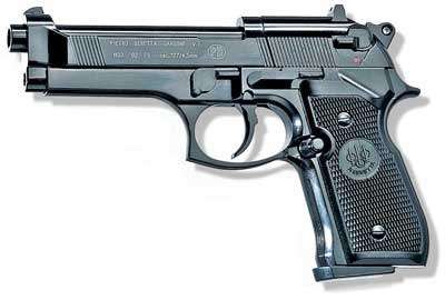 Umarex Beretta M92FS CO2 Pistol  (8 Shot Pellet Gun) Replia Kit