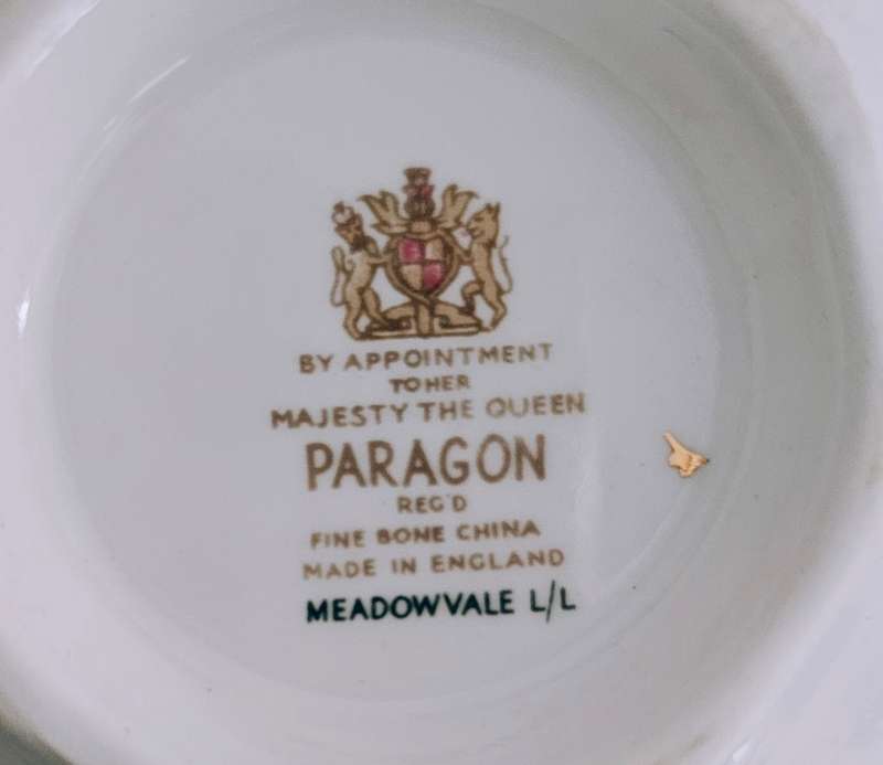 Vintage Paragon Meadowvale Bone China