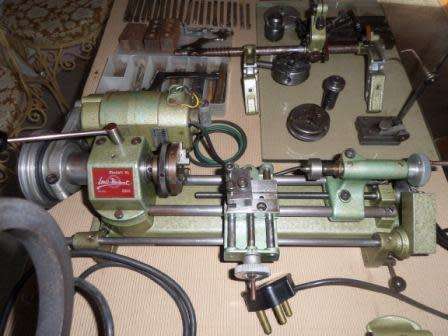 emco sl 1000 lathe X 2  plus brass watchmakers lathe