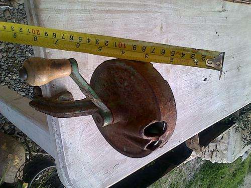 antique bean slicer
