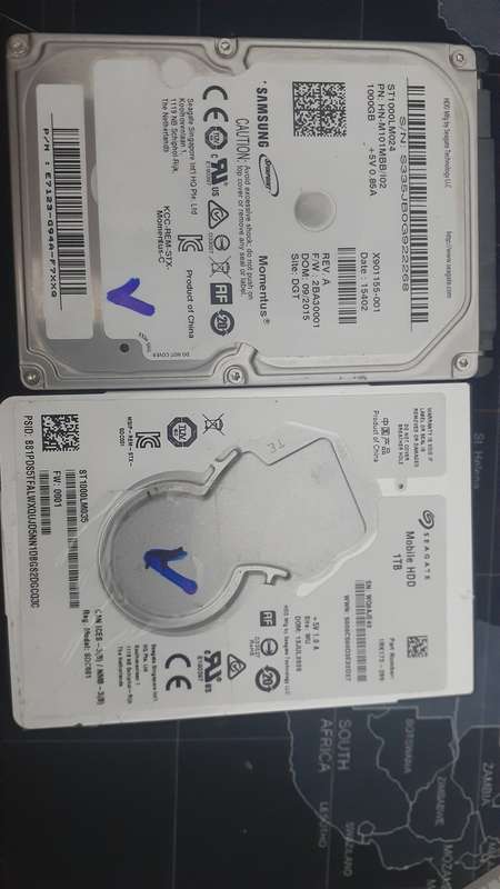 2.5inch 1TB Internal Hard Drives