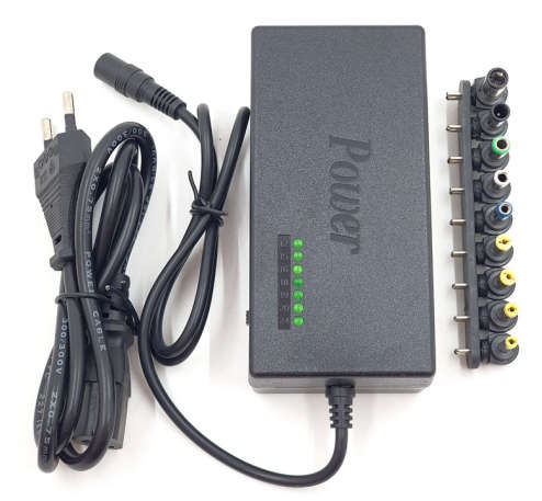 120w Universal Laptop Charger 12-24V with 8 set of Terminals - Notebook Power Adapter