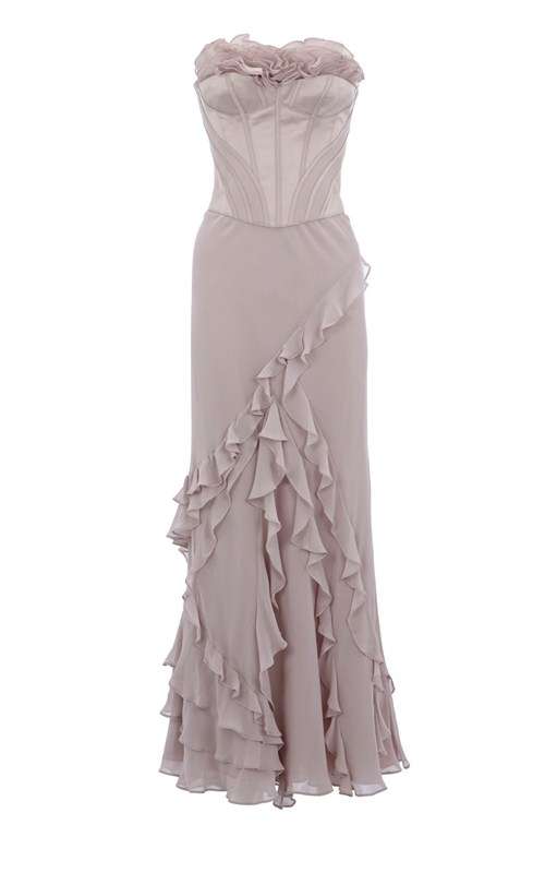 Karen Millen party cocktail evening maxi long matric bridesmaid prom dress