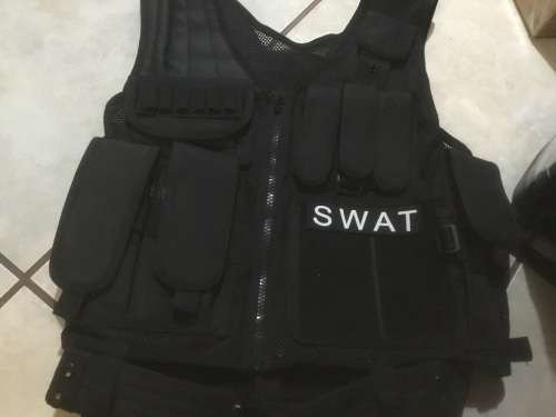 Combat black Assault vest