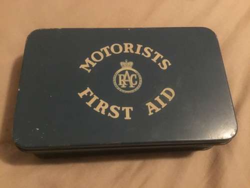 RAC Vintage motorist first aid box
