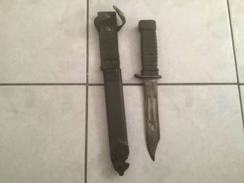 Military bayonet