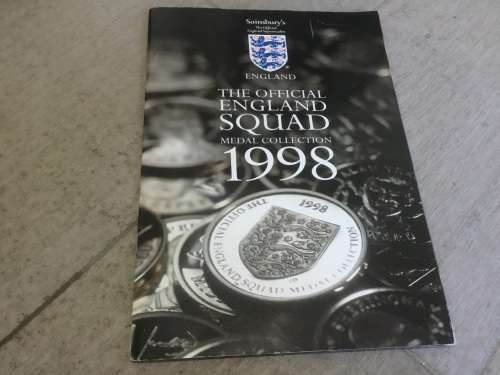 Brirtish football SQUARD 23 MEDAL COLLECTION 1998
