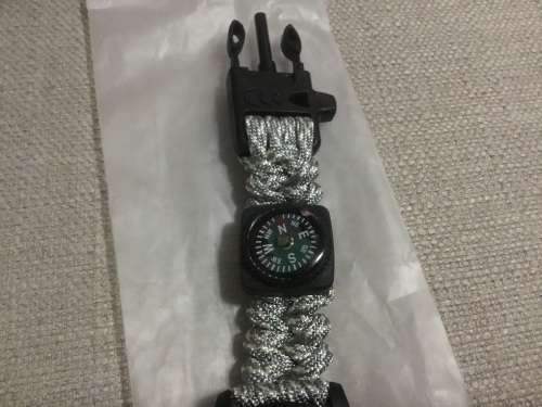 Survival campass watch ..ex display watch
