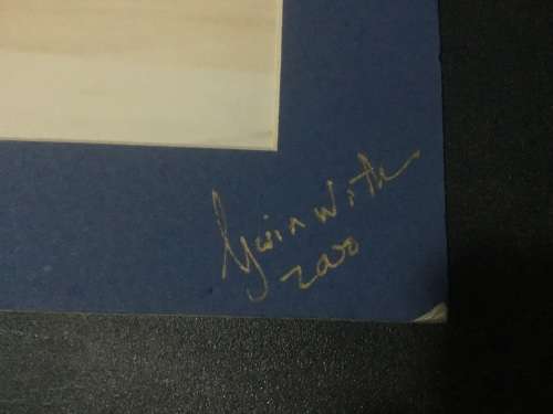 Last spitfire photo ..at althone power stations signed  BY G.WITHERS