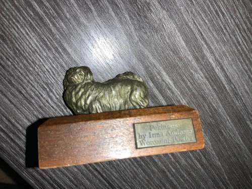 Pekingese...  Worcester Pewter  by Irma Andrews
