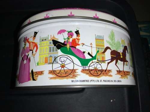 Vintage SOUTH AFRICA  QUALITY SWEETS tin