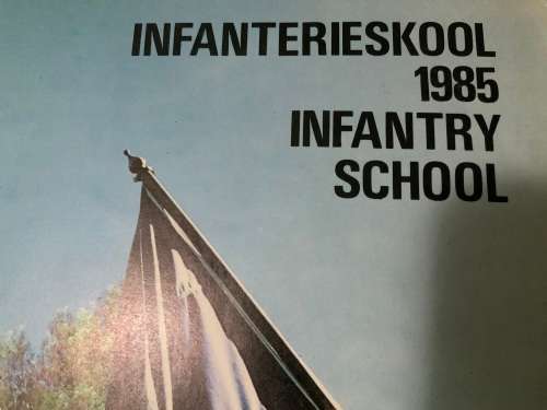 SADF INFANTRY SCHOOL  year book