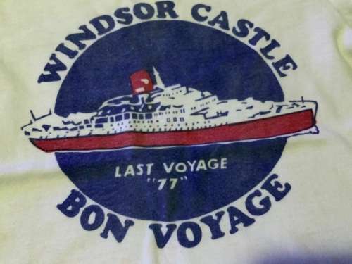 Original Windsor castle last voyage 1977